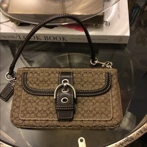 Coach Signature Wristlet